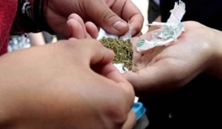 El microtráfico de drogas es una de las actividades más rentables en la zona de frontera. Foto: Archivo.