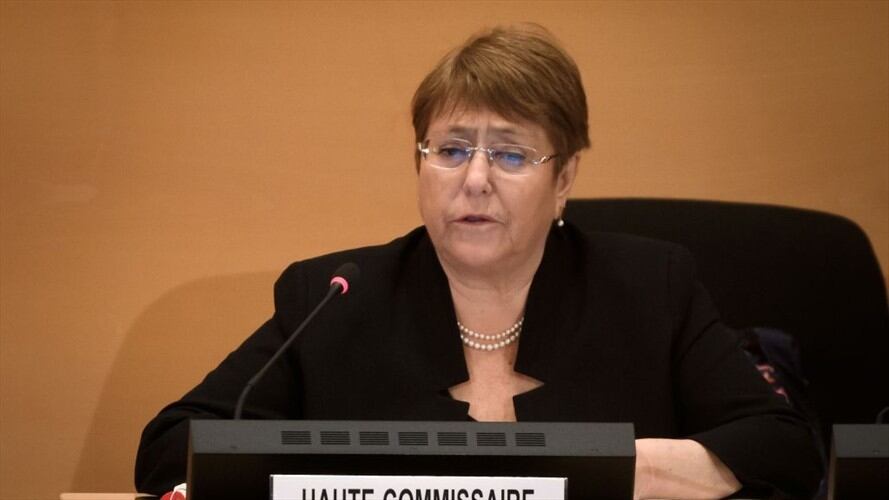 La Alta Comisionada para los Derechos Humanos de la ONU, Michelle Bachelet, presentó un nuevo informe sobre la situación en Venezuela. Foto: Getty Images