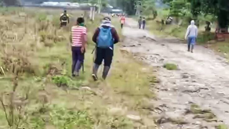 Más de 200 indígenas llegaron a finca en Cauca para destruir cultivos de caña