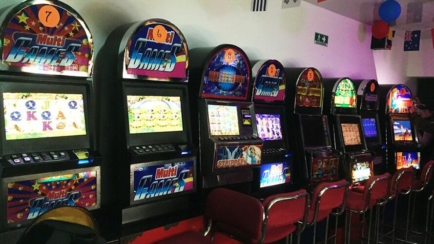 Máquinas tragamonedas ilegales / imagen de referencia. Foto: Colprensa
