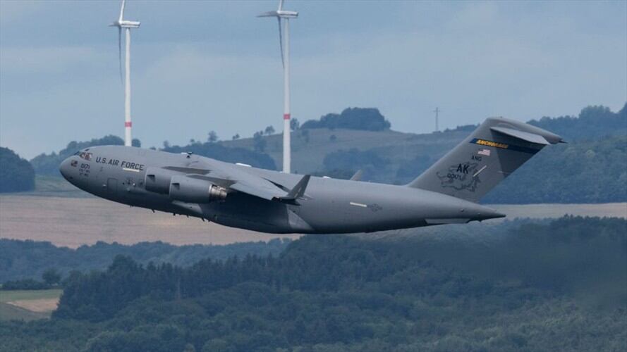 Esto durante una "misión de entrenamiento de rutina" con un piloto a bordo.. Foto: Getty Images