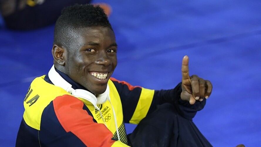 El boxeo es un deporte que forma personas: Yuberjén Martínez. Foto: Colprensa