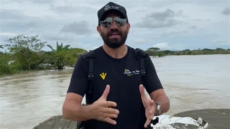 Polémica por las inundaciones en Ayapel: alcalde afirma que las obras no sirven en Cara e' Gato . Foto: cortesía.
