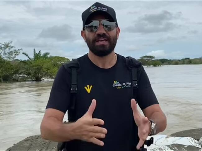 Polémica por las inundaciones en Ayapel: alcalde afirma que las obras no sirven en Cara e' Gato . Foto: cortesía.
