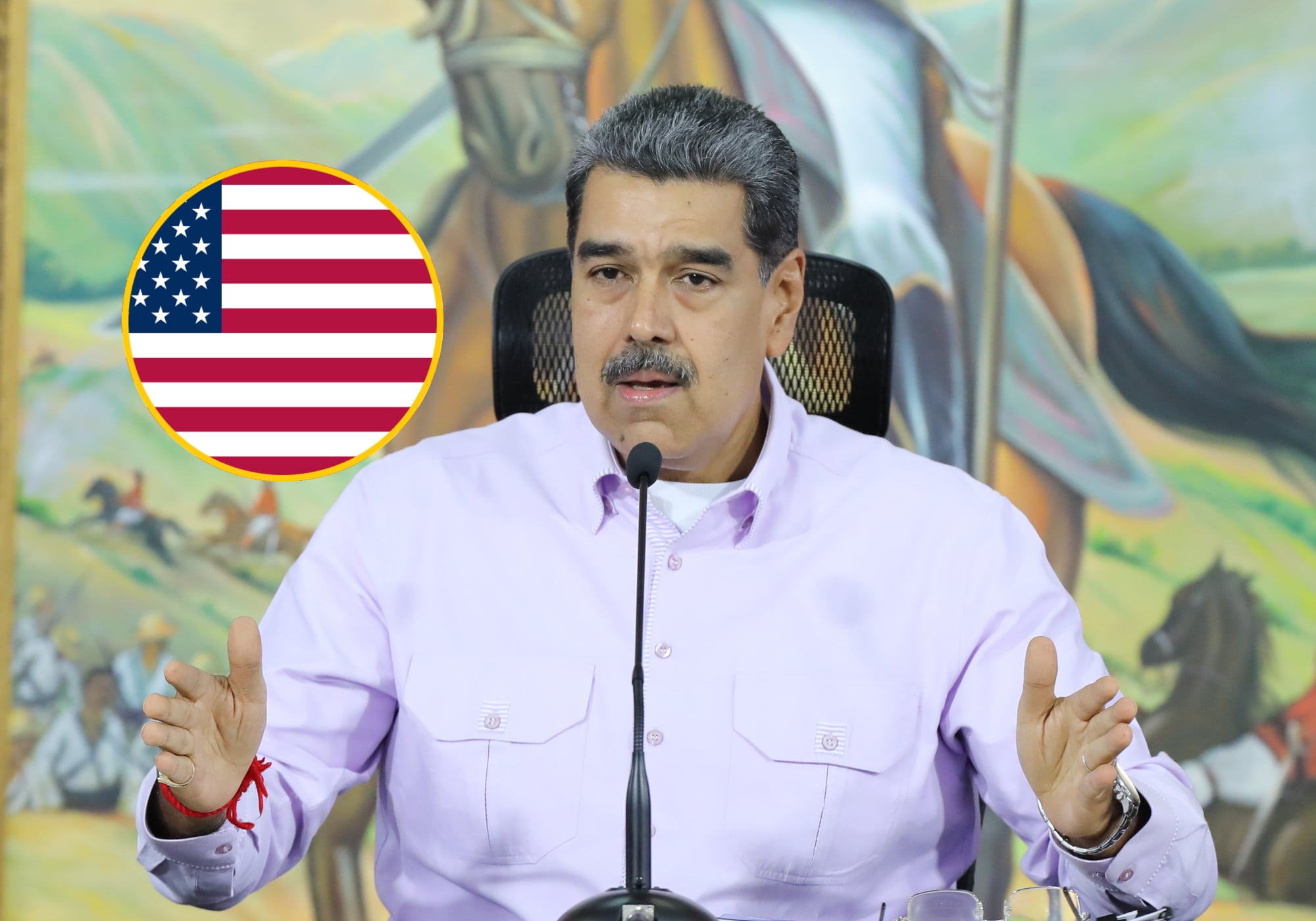 Nicolás Maduro. Foto: EFE.Estados Unidos. Foto: Getty Images.