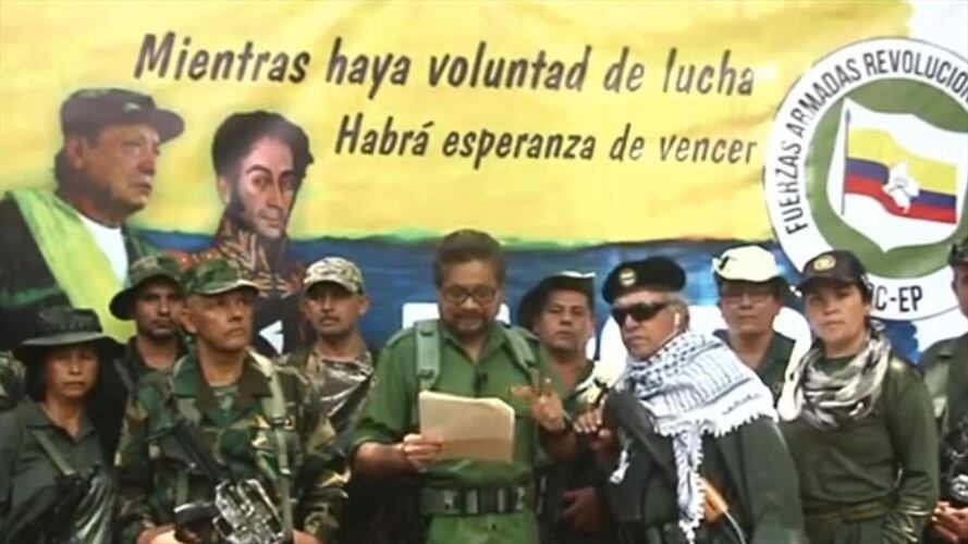 En carta, Gobierno pide a FARC expulsar a disidentes del video sobre rearme . Foto: Captura de pantalla