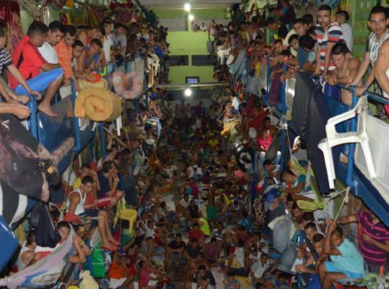 Cárcel en hacinamiento en Bucaramanga. Foto: Cortesía Defensoría del Pueblo