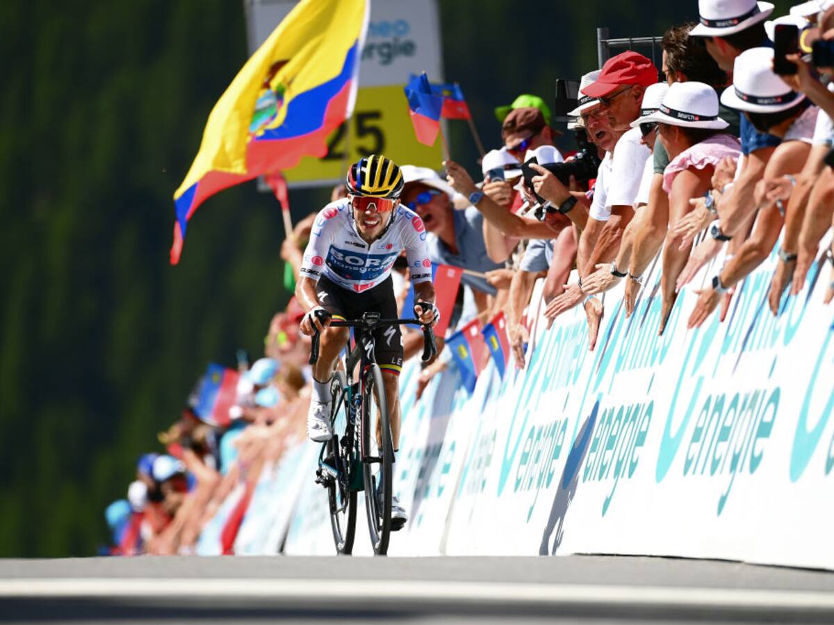 El colombiano Sergio Higuita se posiciona líder de la Vuelta a Suiza