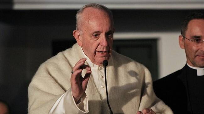 Papa Francisco en Colombia. Foto: Colprensa