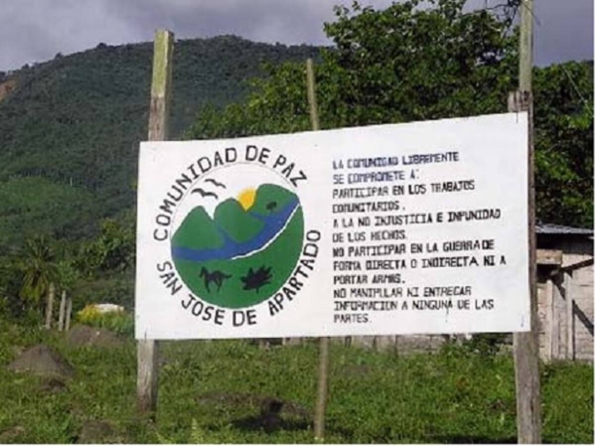 Comunidad de paz de San José de Apartadó denuncia nuevas amenazas