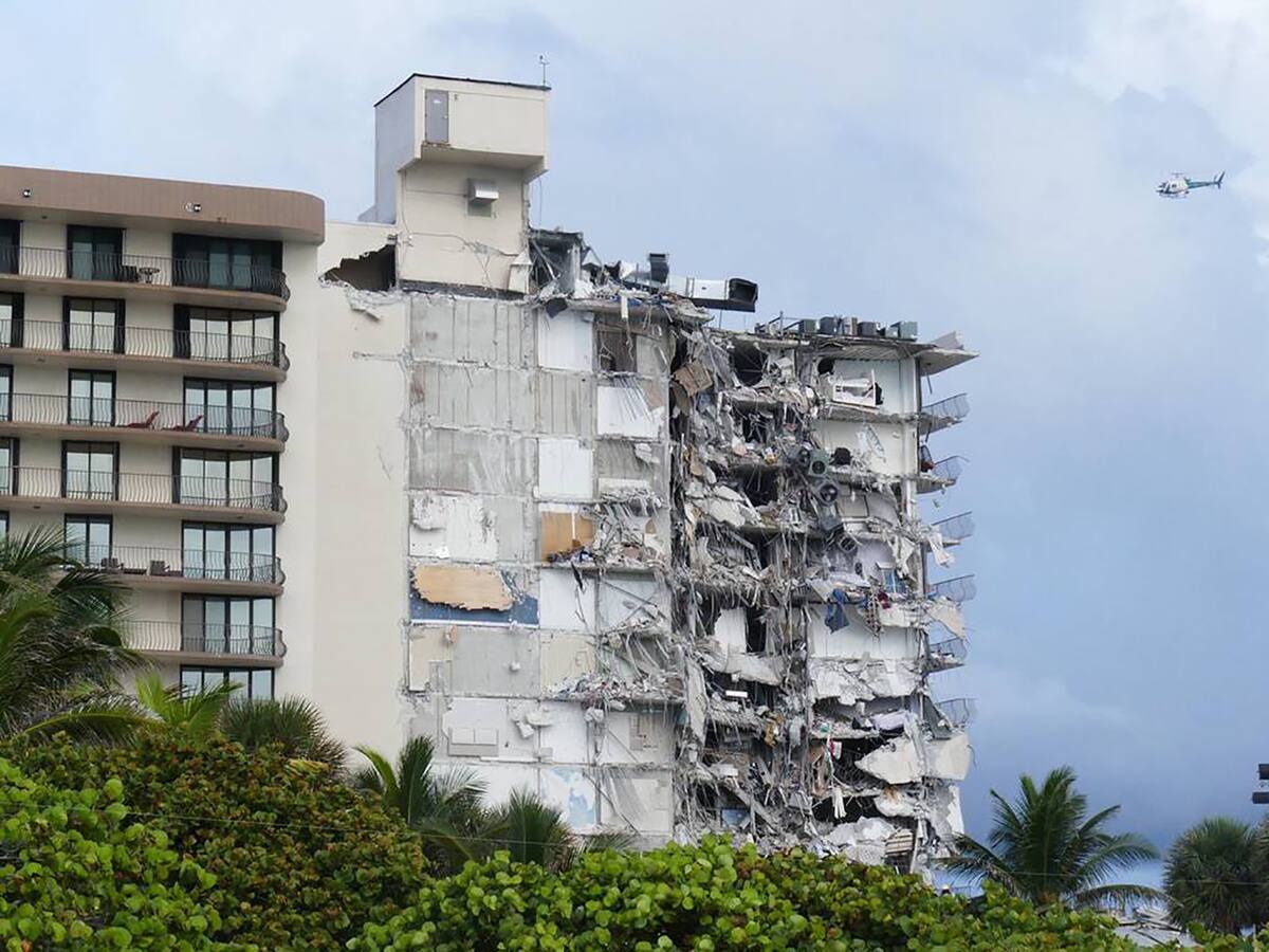 Repartirán 83 millones de dólares entre los propietarios afectados en derrumbe en Miami-Dade