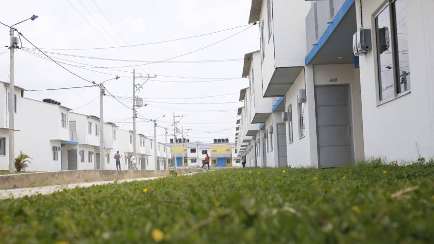 Viviendas de interés social. Créditos: Colprensa