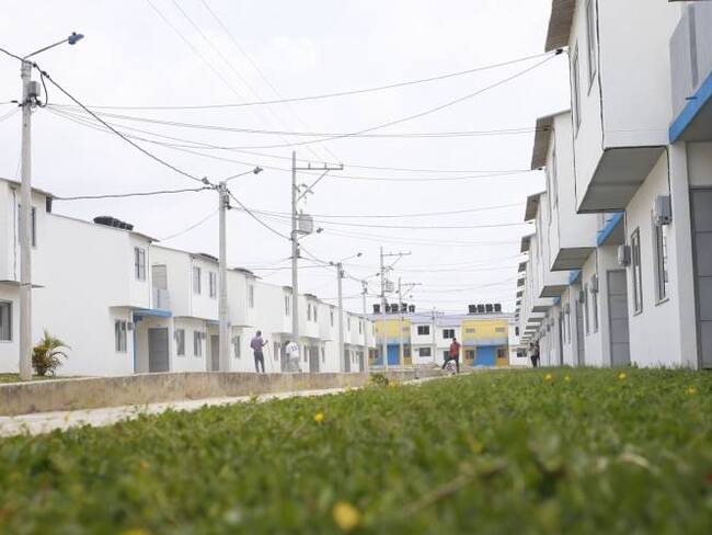 Viviendas de interés social. Créditos: Colprensa