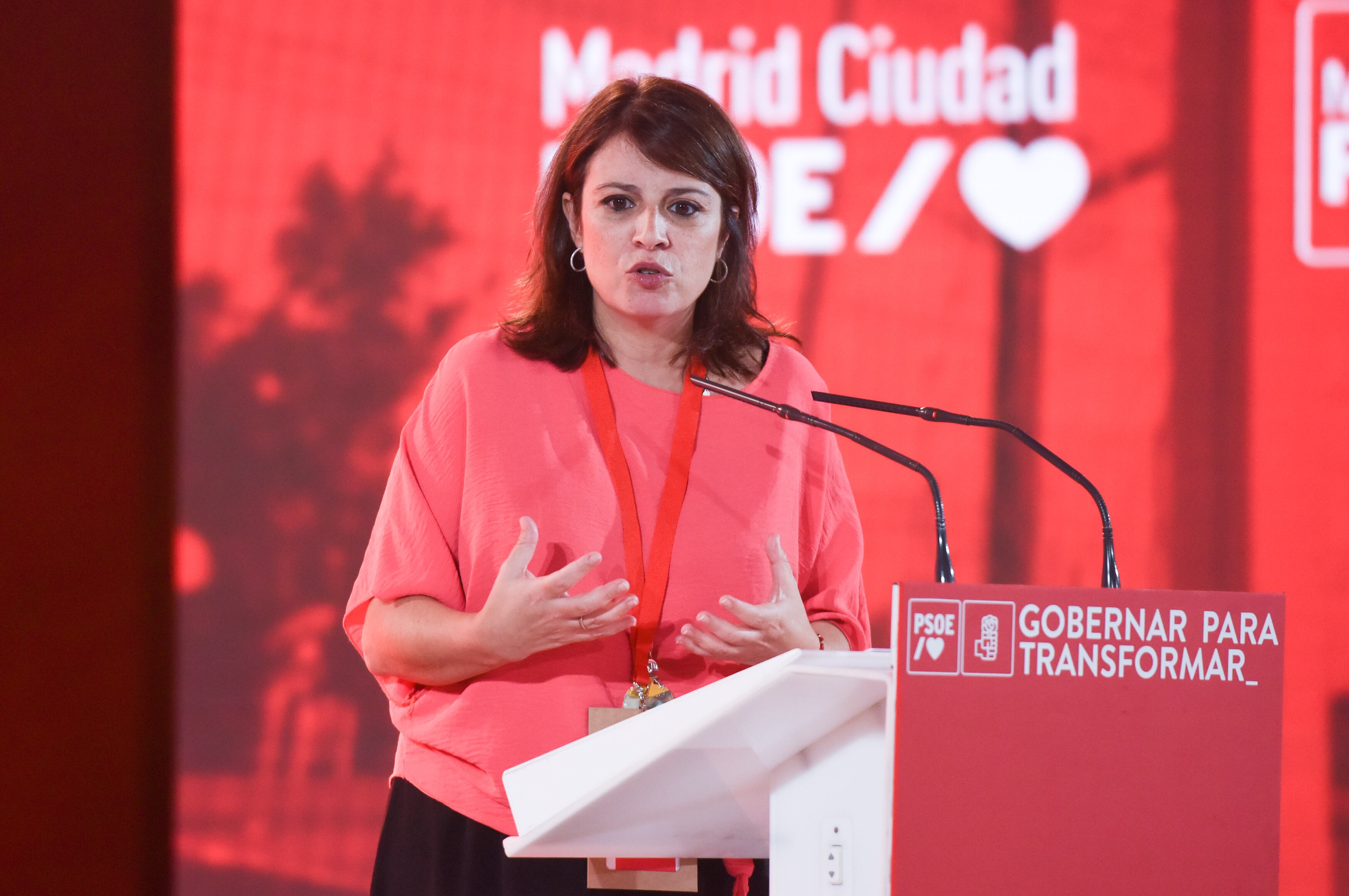 Adriana Lastra, vicesecretaria general del Partido Socialista Obrero Español, PSOE, en la celebración del segundo día de la convención PSOE Madrid City, el 30 de junio de 2022. (Photo By Gustavo Valiente/Europa Press via Getty Images)