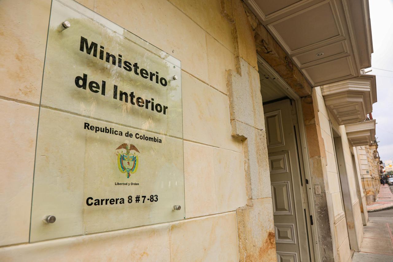 Ministerio del Interior de Colombia. Foto: MinInterior