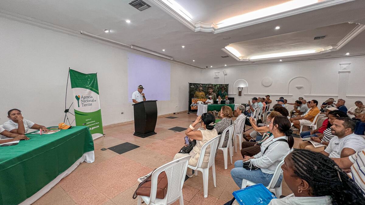 Rueda de Negocios de la ANT en Santa Marta, fortalece Reforma Agraria con 3.752 nuevas hectáreas