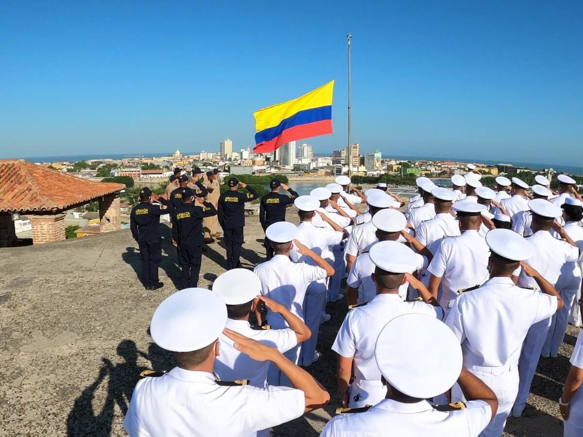 Cartagena y Bolívar conmemoran 214 años de Independencia de Colombia