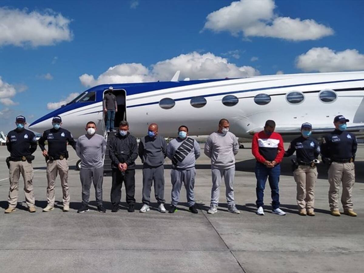 Extraditan a seis narcotraficantes colombianos a Estados Unidos