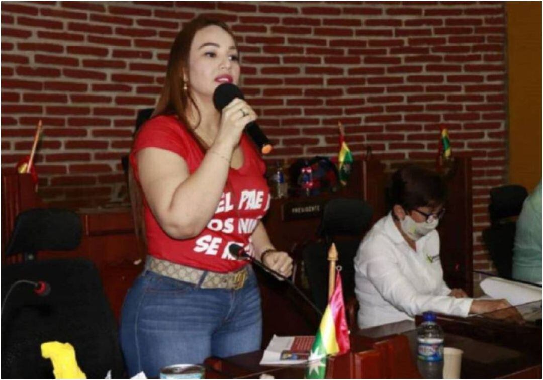 Gloria Estrada, presidenta del Concejo de Cartagena. Crédito: Caracol Radio