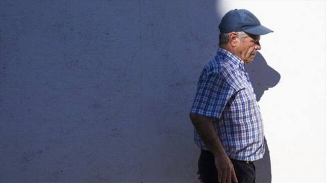Cuando Rufino Borrego volvió a caminar, en su pueblo pensaron que era un milagro.. Foto: BBC Mundo