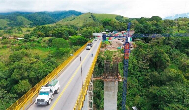 Autopista 4G de Ibagué . Foto: Efraín Herrera - SIG