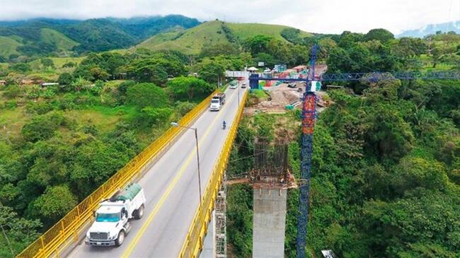 Autopista 4G de Ibagué . Foto: Efraín Herrera - SIG