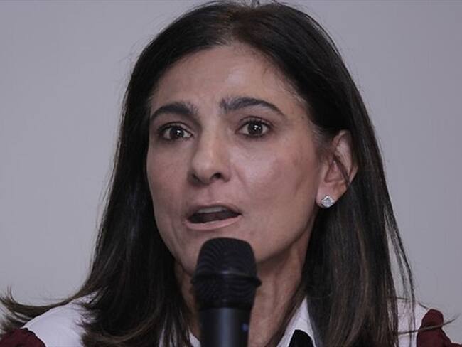 La ministra de Transporte, Ángela María Orozco. Foto: Colprensa