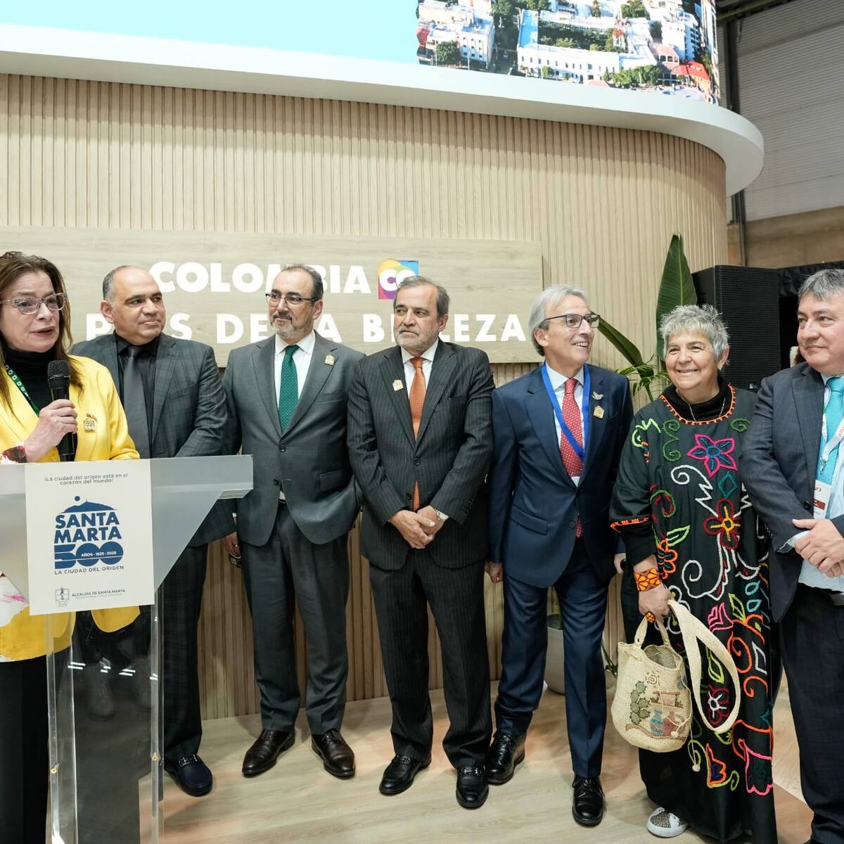 En Fitur 2025 se firmó el pacto por los 500 años de Santa Marta