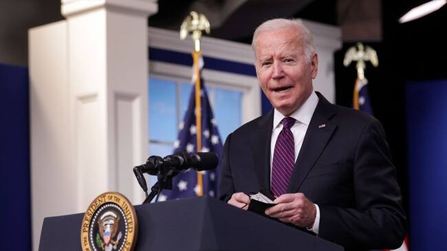 Joe Biden ordenó este martes vetar la entrada al país de su homólogo nicaragüense, Daniel Ortega. Foto: Getty Images