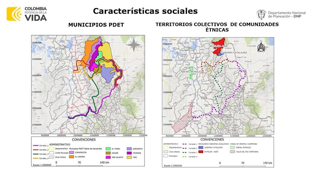 Estudio de Prefactibilidad del Tren del Catatumbo.