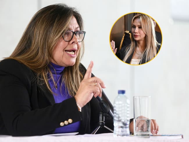 Fiscal General Luz Adriana Camargo y Sandra Ortiz. Fotos: Colprensa