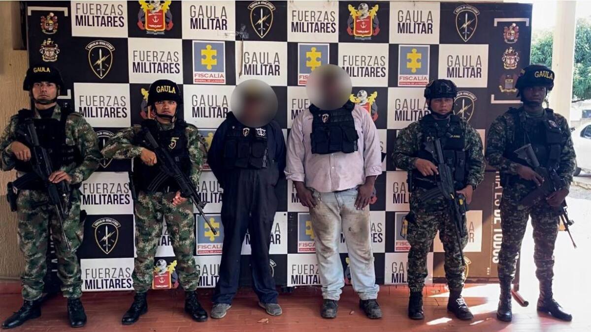 Ejército rescató a dos hombres que fueron secuestrados en zona rural de Montería