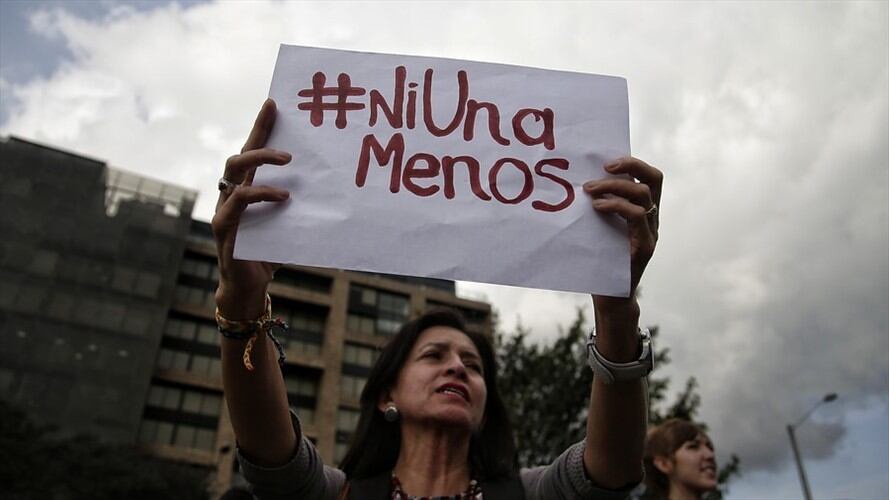 La violencia contra la mujer va en aumento, pues en los primeros tres meses del 2019 ya se han valorado más de 30.000 mujeres y va en aumento el número de feminicidios. Foto: Colprensa