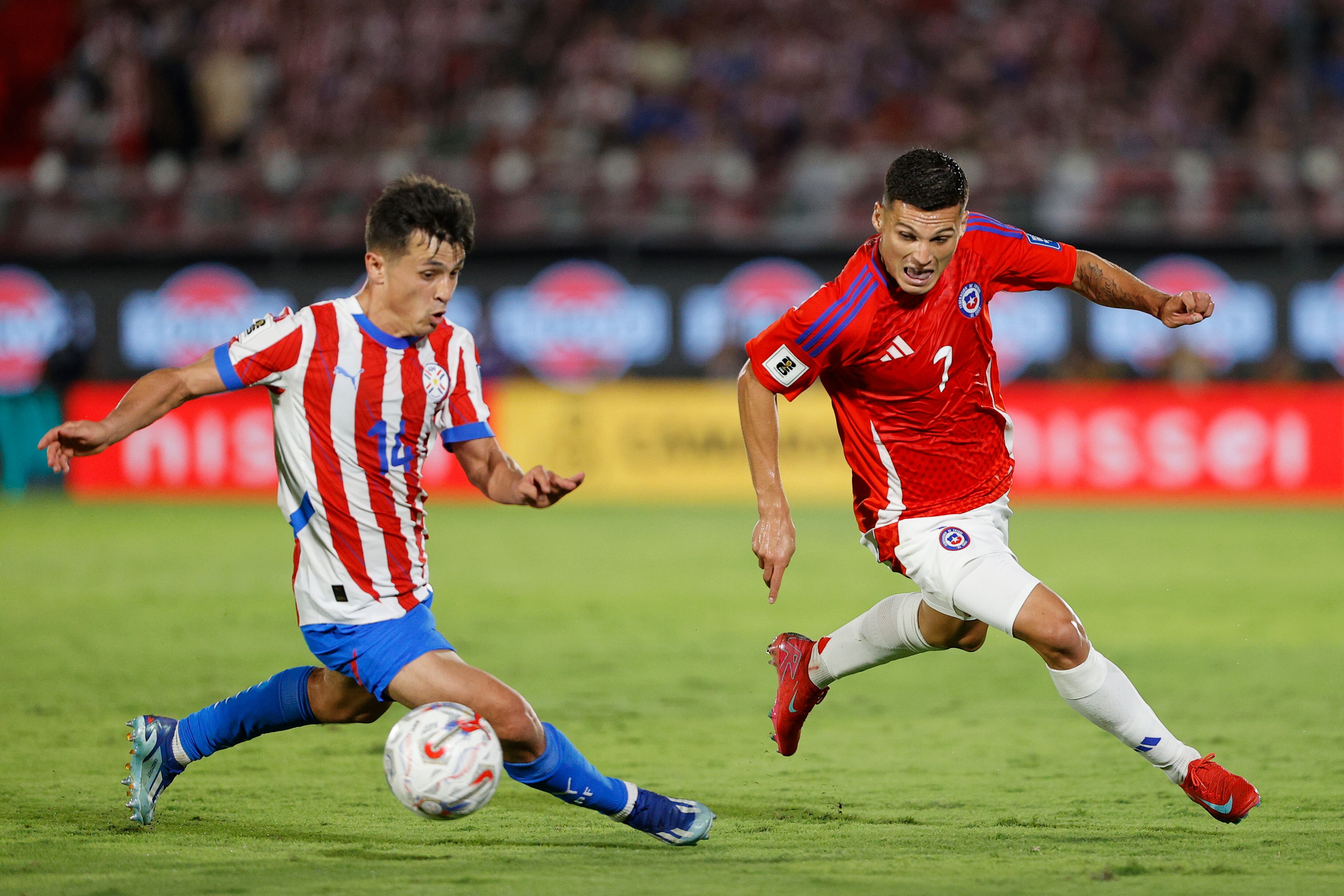 Andrés Cubas y Lucas Cepeda. FOTO: EFE/ Juan Pablo Pino.