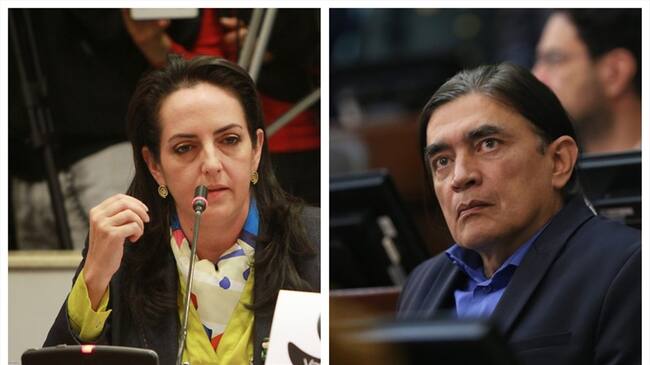"Libretista resentido" la pelea entre María Fernanda Cabal y Gustavo Bolívar en Twitter. Foto: Colprensa