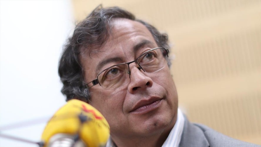 Gustavo Petro. Foto: W Radio