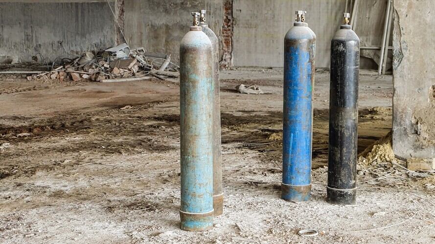 Imagen referencia de balas de oxígeno . Foto: Getty Images / N-sky