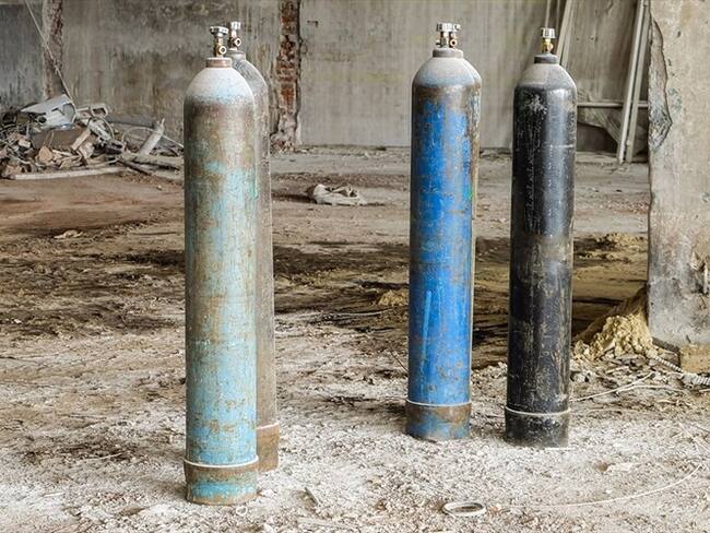 Imagen referencia de balas de oxígeno . Foto: Getty Images / N-sky