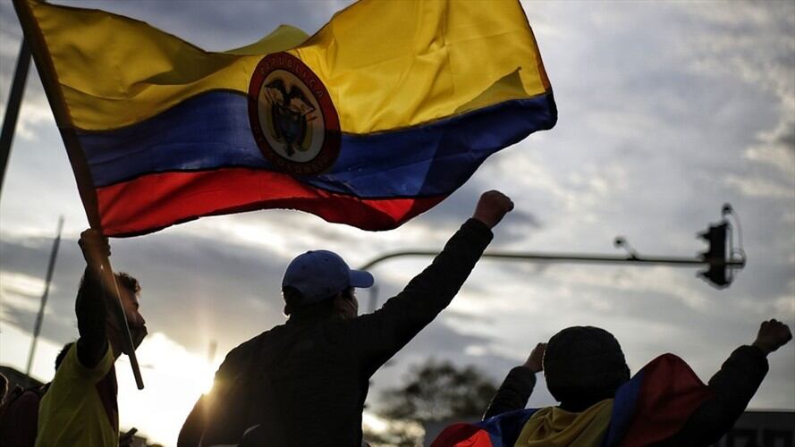 Nuevas manifestaciones se han convocado en el marco de la visita de la CIDH al país. Foto: Colprensa / ÁLVARO TAVERA