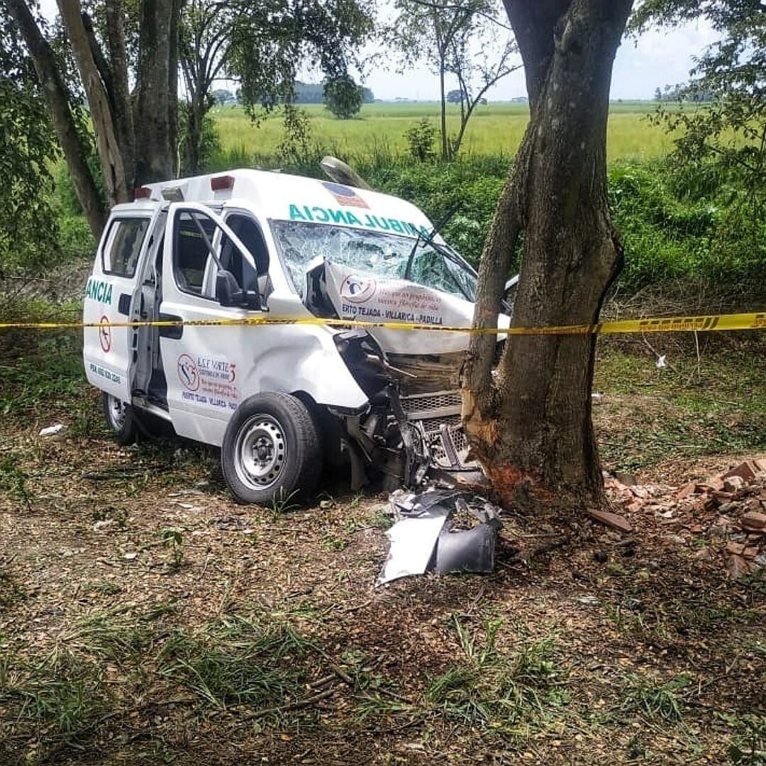 Las autoridades investigan las causas del accidente. Crédito: Red De Apoyo.