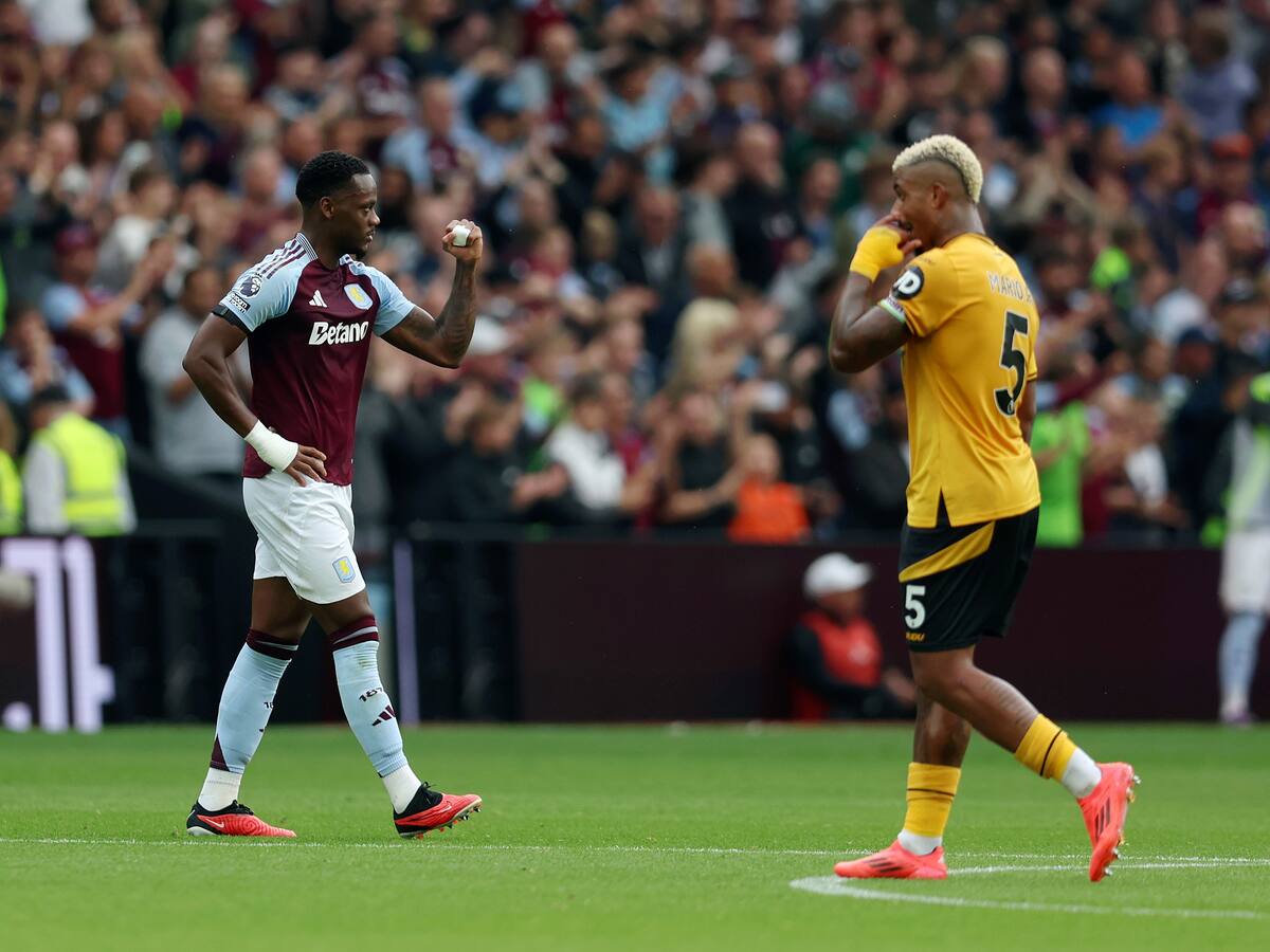 Jhon Durán entró al minuto 62, marcó en la adición y Aston Villa ganó 3-1 ante los Wolves