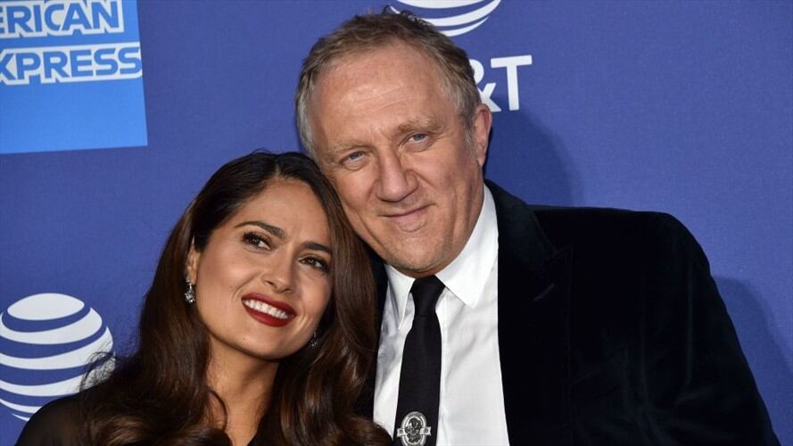Salma Hayek y François-Henri Pinault están casados hace 15 años y tiene una hija. Foto: Getty Images