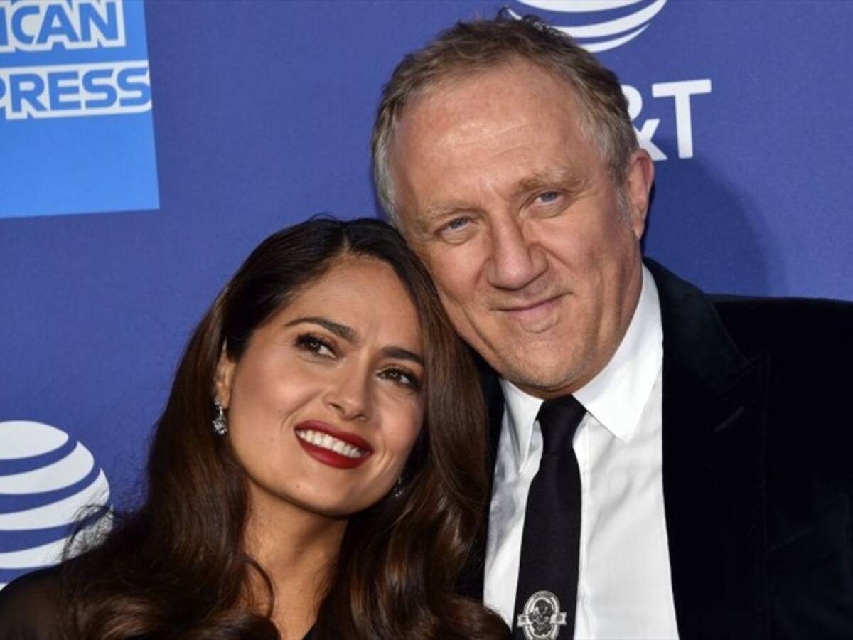 Salma Hayek reaccionó contra quienes afirman que se casó por dinero
