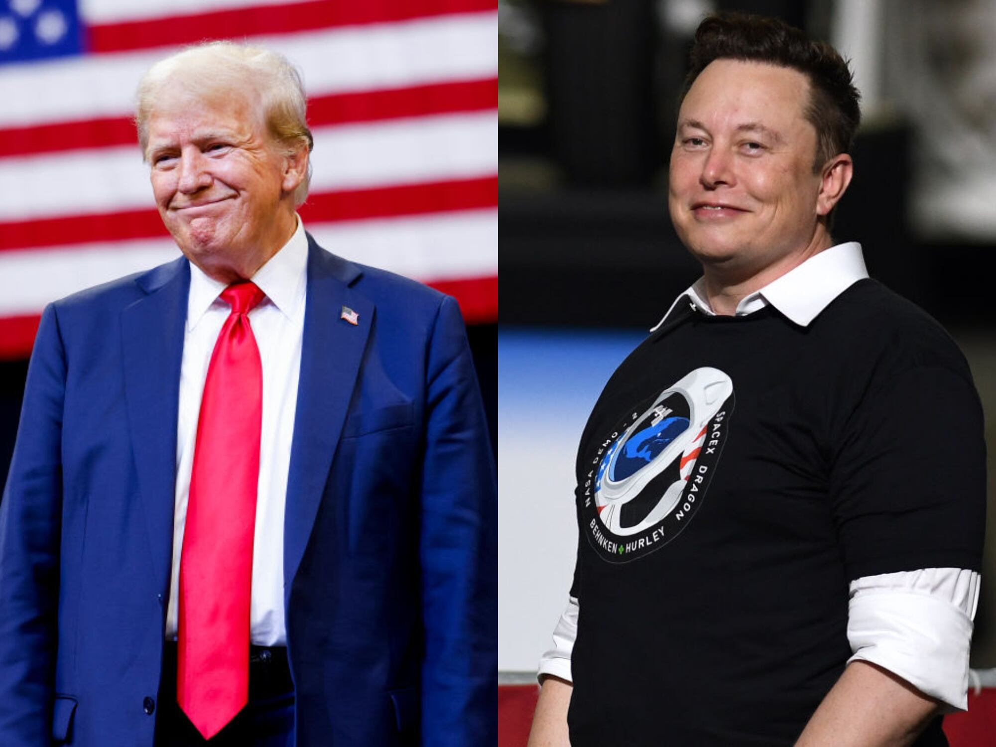 Donald Trump y Elon Musk. I Foto: Getty Images.