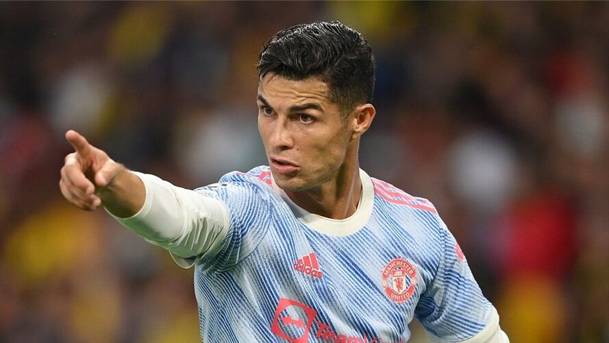 Cristiano Ronaldo, jugador del Manchester United, ante Young Boys en Champions League. Foto: Matthias Hangst/Getty Images