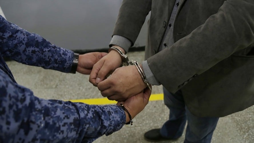 Se trata del mayor Jefferson Tocarruncho y el intendente Wadith Veláquez. Foto: Colprensa