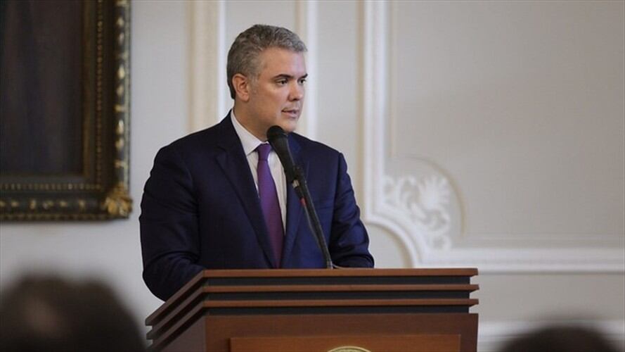 El presidente Iván Duque desde el taller construyendo país en la ciudad de Cúcuta. Foto: Colprensa