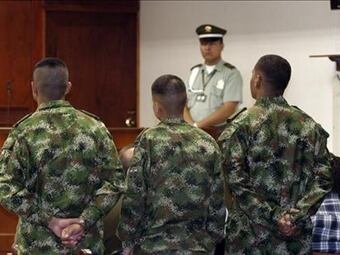 Militares del Batallón La Popa enfrentan un proceso por 'falsos positivos'. Foto: EFE/Archivo