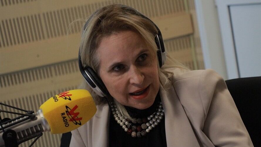 Sandra Morelli en La W. Foto: La W con Vicky Dávila