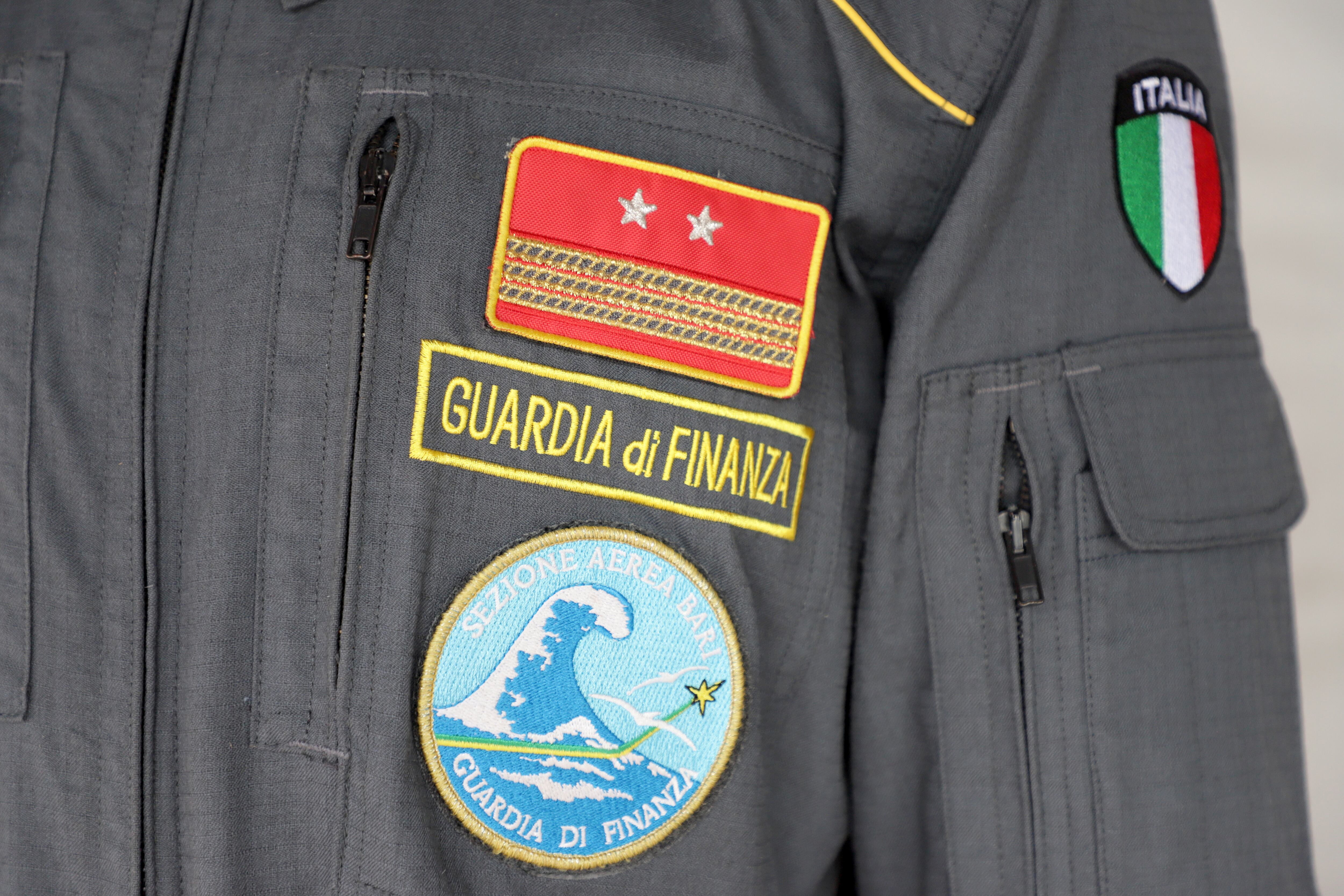 Imagen de referencia del uniforme de la Guardia di Finanza, la policía financiera italiana. (Donato Fasano/Getty Images)